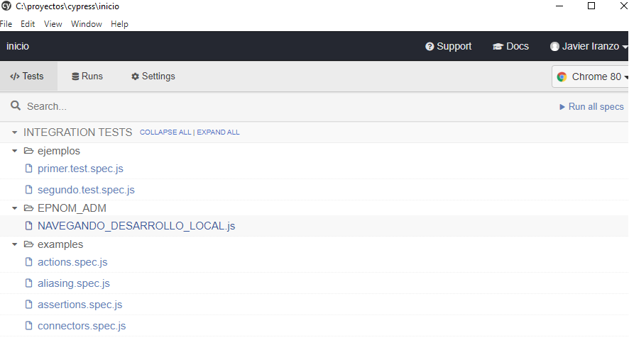 CYPRESS_TEST_RUNNER