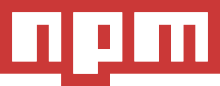 el logo de npm